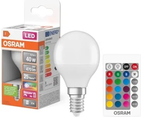 Osram Ledvance LED Star+ Classic P 40 4.9W/827 E14 FR RGBW