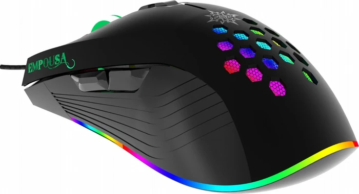 Inca IMG-347 RGB Gaming Mouse schwarz, USB