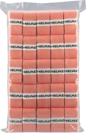 Head Prime Tour 50 Overgrip Griffband salmon, 50 Stück