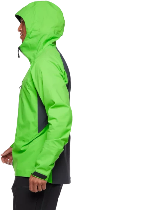 Black Diamond Dawn Patrol Hybrid Shell Funktionsjacke vibrant green (Herren)