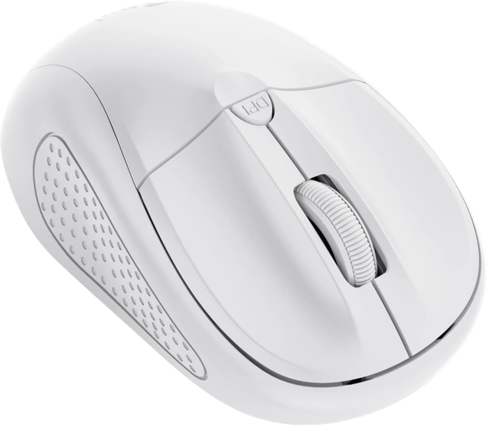 Trust Primo Wireless Mouse, weiß, USB