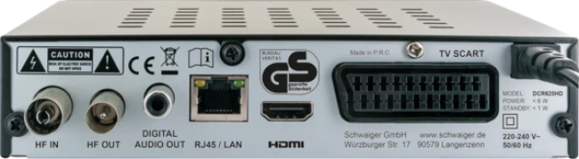 Schwaiger Full HD Kabelreceiver