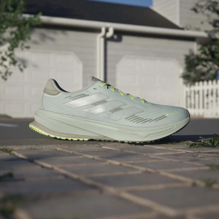adidas Supernova Rise GTX wonder silver/silver metallic/olive strata (Herren)