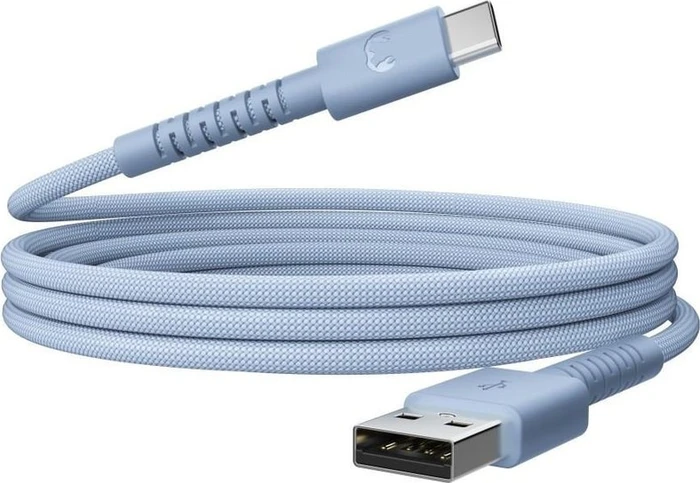 Fresh 'n Rebel FlexWave USB-A to USB-C Cable 2m Vivid Blue