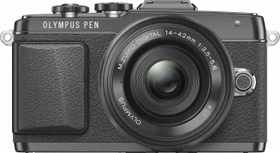 Olympus PEN E-PL7 schwarz mit Objektiv M.Zuiko digital ED 14-42mm 3.5-5.6 EZ