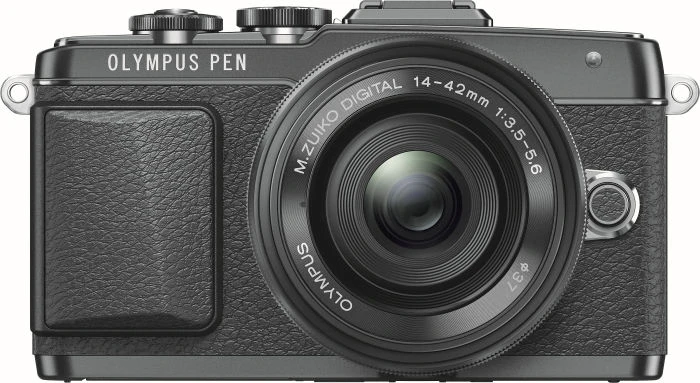 Olympus PEN E-PL7 schwarz mit Objektiv M.Zuiko digital ED 14-42mm 3.5-5.6 EZ