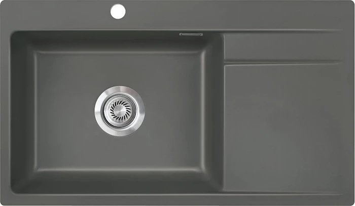 systemceram Stema 86 SL F Einbau Becken links lava