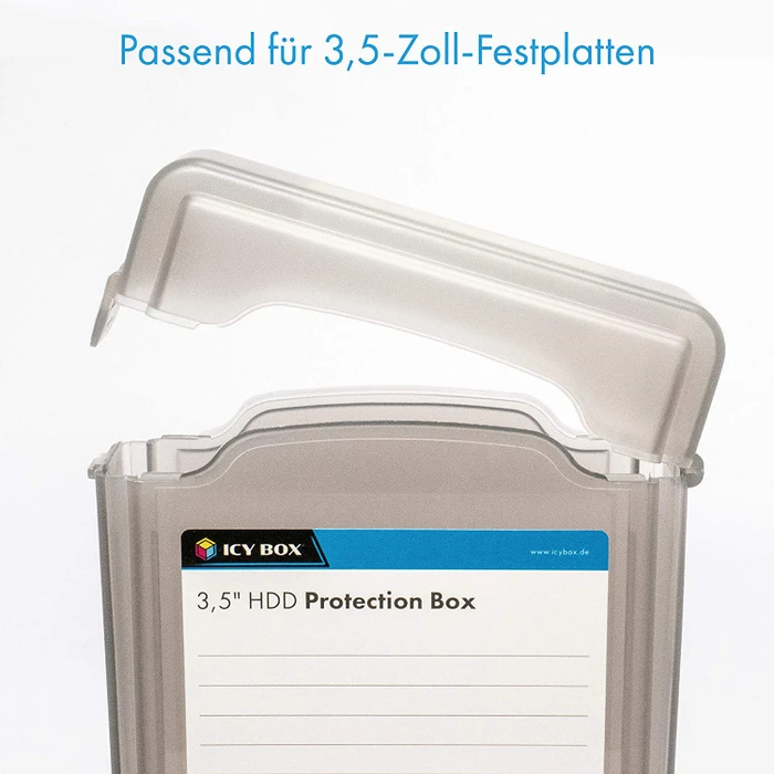 RaidSonic Icy Box IB-AC602b-6 Schutzhüllen Set, 3.5", 6er-Pack