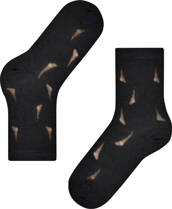 Falke Distressed Socken schwarz (Damen)