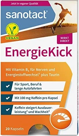 sanotact EnergieKick Kapseln, 20 Stück