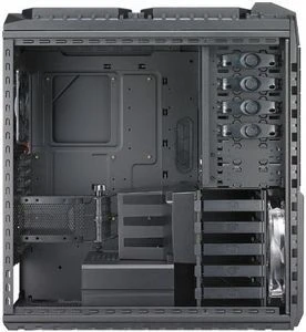 Cooler Master HAF X schwarz, Acrylfenster