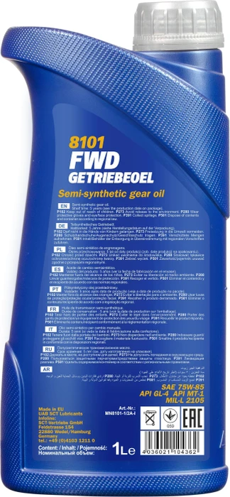 Mannol FWD Getriebeöl 75W-85 1l