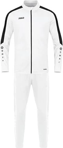 Jako Polyester Power Trainingsanzug weiß