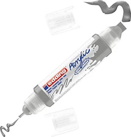 edding 5400 Acrylmarker 3D Double Liner silber