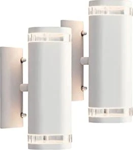 Konstsmide Modena GU10 35W 8.5cm Wandleuchte 2-flammig weiß