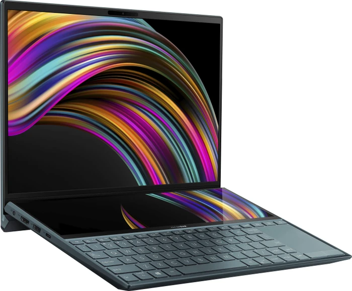 ASUS ZenBook Duo UX481FA-BM025R, Celestial Blue, Core i5-10210U, 16GB RAM, 512GB SSD, DE