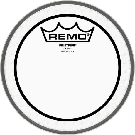 Remo Pinstripe Clear 6"