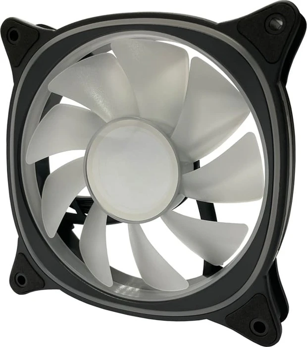 LC-Power Case Fan 120mm ARGB, schwarz, LED-Steuerung, Fernbedienung, 120mm, 3er-Pack