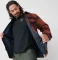 Fjällräven Övik Lite Padded Hemd langarm autumn leaf/dark navy (Herren) Vorschaubild