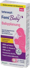 Tetesept Femi Baby Babyplanung Filmtabletten, 28 Stück
