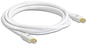 DeLOCK Mini DisplayPort/Mini DisplayPort 1.2 Kabel weiß, 1.50m