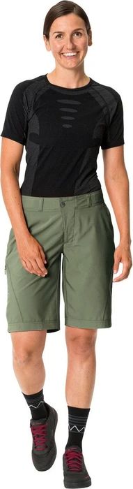 Vaude Ledro Shorts Fahrradhose kurz cedar wood (Damen)
