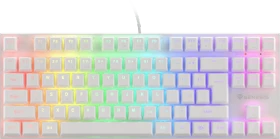 Genesis Thor 303 TKL silent, weiß, LEDs RGB, hot-swap, Gaote Outemu SILENT PEACH, USB, US (NKG-2063)