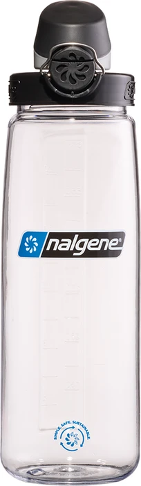 Nalgene On The Fly Lock-Top Tritan Trinkflasche 710ml transparent