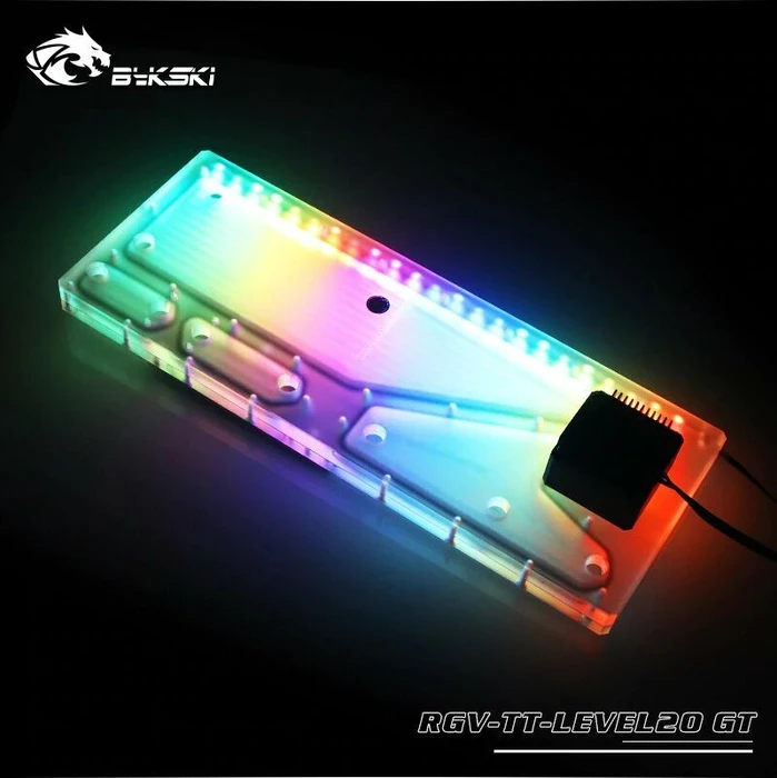 Bykski Thermaltake Level 20 GT Distro-Plate, Verteilerplatte mit Pumpe