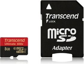 Transcend Ultimate R90/W25 8GB Kit, UHS-I, Class 10
