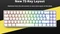 Drevo Calibur V2 Pro TKL PC/Mac, LEDs RGB, weiß, Gaote Outemu BROWN, USB/Bluetooth, DE Vorschaubild