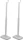 Flexson Adjustable Floorstand for Sonos One weiß, Paar (FLXS1AFS2021)