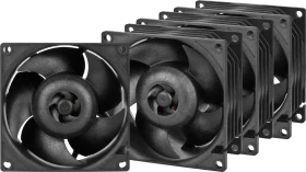 ARCTIC S8038-7K PWM schwarz, 80mm, 4er-Pack