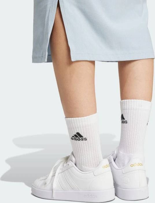adidas ALL SZN Rib Fitted Midi Kleid wonder blue (Damen)