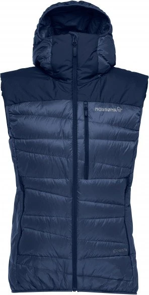 Norrøna falketind Down 750 Funktionsweste indigo night blue (Damen)