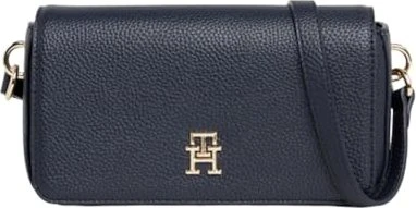 Tommy Hilfiger Emblem mit Klappe Umhängetasche space blue
