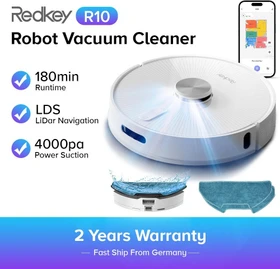 Redkey R10 Saug-/Wischroboter inkl. Absaugstation