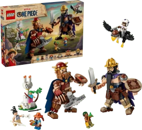 LEGO One Piece - Dorry vs. Brogy - Giants of Little Garden