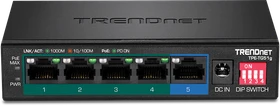 TRENDnet TPE-TG Desktop Gigabit Switch, 5x RJ-45, 60W PoE+ (TPE-TG51g)