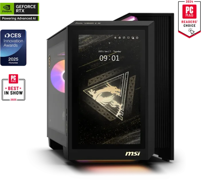 MSI MEG Vision X AI 2NVV9-285AT Komplettsystem (00B92111-285) Image