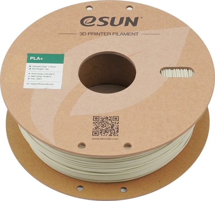 eSUN 3D PLA+, Beige, Spule, 1.75mm, 1.00kg