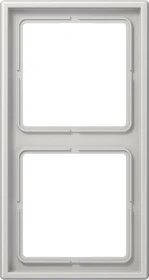 Jung Serie LS 990 Rahmen 2-fach, lichtgrau