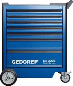 Gedore 2005-TS-147 Werkzeugwagen bestückt inkl. 147-tlg. Zubehör