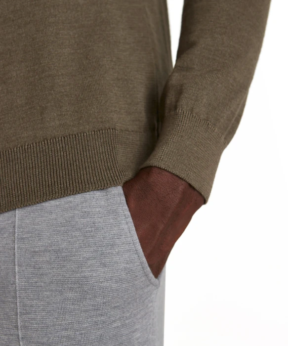 Falke Basic Apparel Rollkragen Pullover wood mel. (Herren)