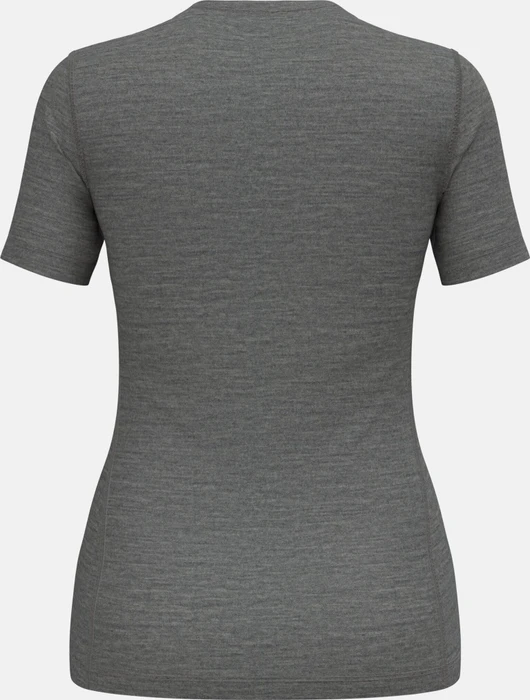 Odlo Natural Merino 200 Baselayer Funktionsshirt kurzarm odlo steel grey melange (Damen)