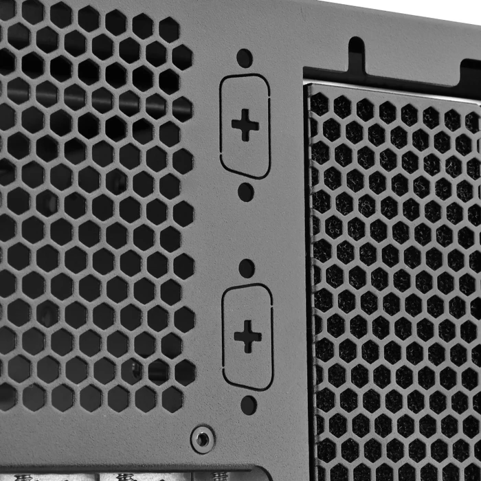 SilverStone RM47-502-I, Rackmount Storage, schwarz, 4HE, ATX