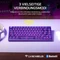 Corsair Gaming K65 Plus Wireless 75% RGB, Atomic Purple, MLX RED V2, USB/Bluetooth, DE Vorschaubild