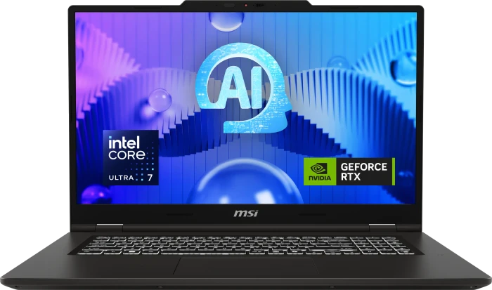 MSI VenturePro 17 AI A1UDXG-017, Solid Gray, Core Ultra 5 125H, 16GB RAM, 1TB SSD, GeForce RTX 3050, DE