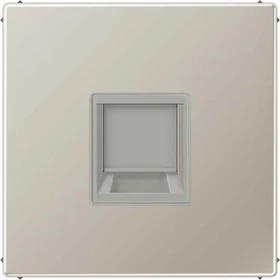 Jung Serie LS Modular-Jack-Steckbuchsen 1fach UMA-CAT6A RADIALL Panduit Assmann, Edelstahl