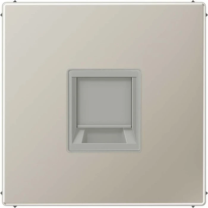 Jung Serie LS Modular-Jack-Steckbuchsen 1fach UMA-CAT6A RADIALL Panduit Assmann, Edelstahl
